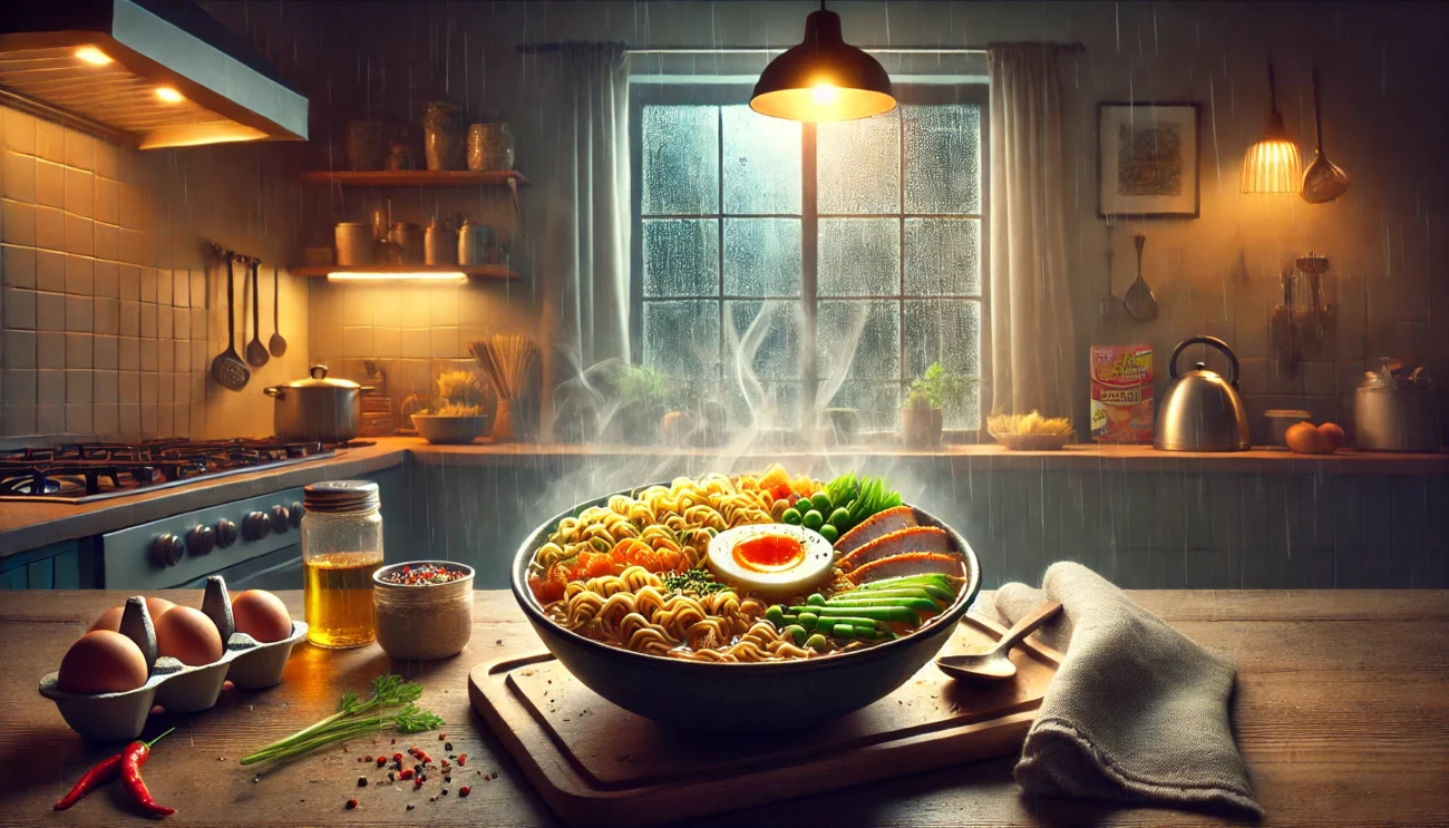 颱風夜不用外送，這幾招讓泡麵變五星級料理！